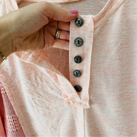POL Long Sleeve Top Pink Sz Small - Picture 5 of 10